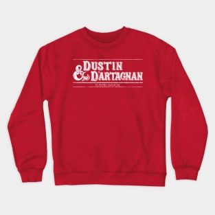 Dustin & Dartagnan WHITE Crewneck Sweatshirt